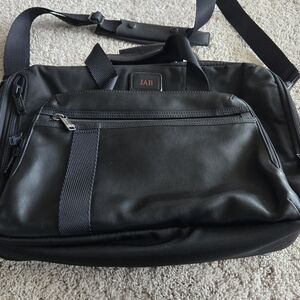 Tumi Black Duffel Bag